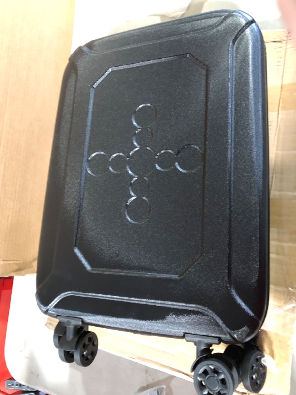 Photo 2 of  Foldable 20-Inch Carry On Luggage Hardshell Spinner Luggage 