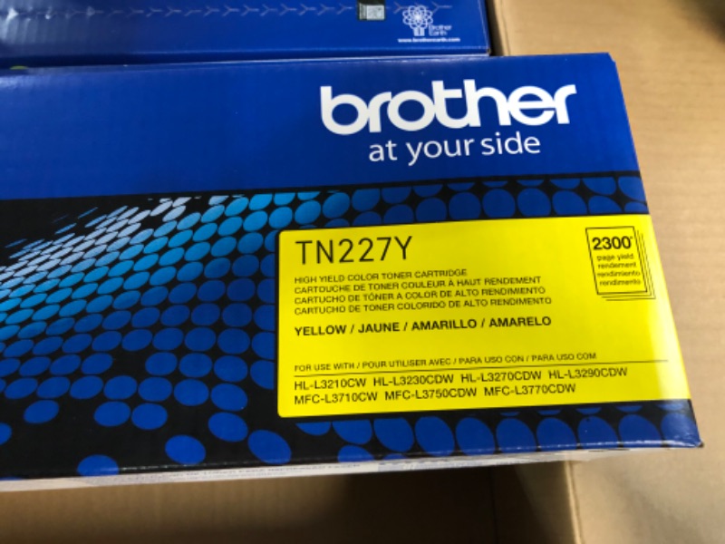 Photo 4 of Brother GenuineHigh Yield Black/Cyan/Magenta/Yellow Toner Cartridge Set