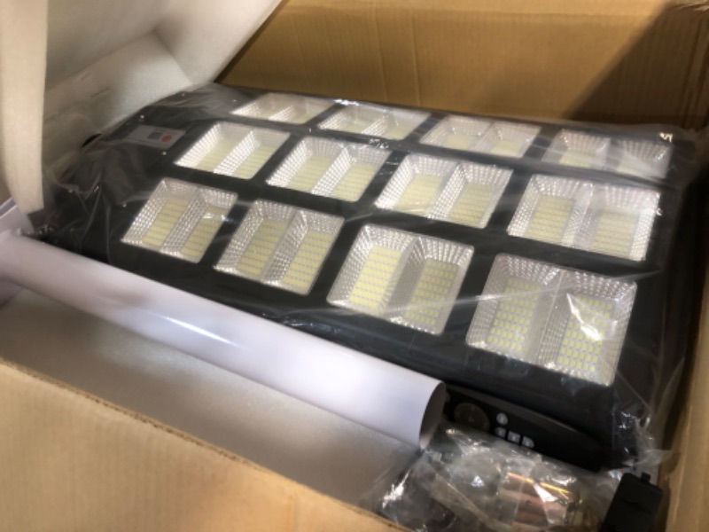 Photo 4 of *BRAND NEW* wudor 1200W Solar Street Lights Outdoor,1,152 LED Ultra Bright Waterproof Street Light, 120,000LM White Light Dusk to Dawn