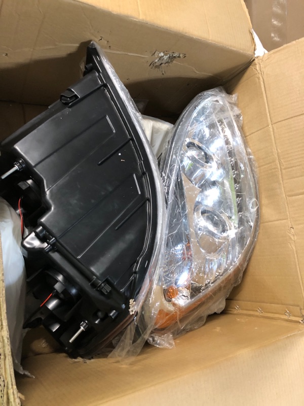 Photo 2 of Freightliner Cascadia LED Headlights Headlamps Fits 2007-2017, Pair Set, Left Driver and Right Passenger