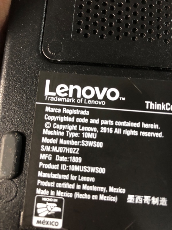 Photo 3 of Lenovo ThinkCentre M910Q Tiny Desktop Computer, Intel Core i7-6700T