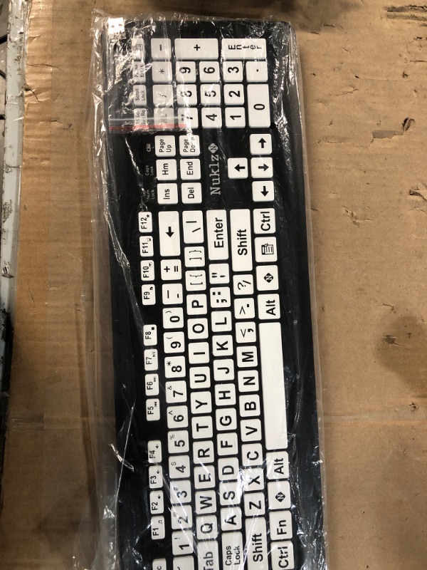 Photo 2 of Nuklz N Magnus 325 | Wireless Large Print Full Size Computer Keyboard