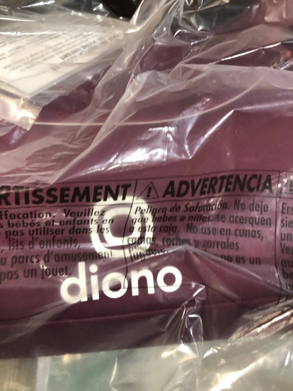 Photo 3 of Diono Solana, No Latch, Single Backless Booster Car Seat,Pink