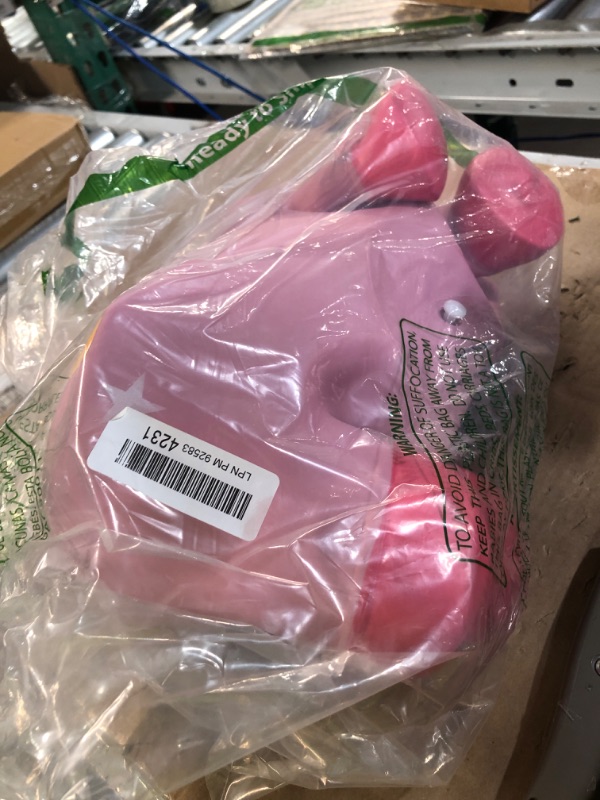 Photo 2 of INPANY Pink Inflatable Unicorn Hopper and Air Pump