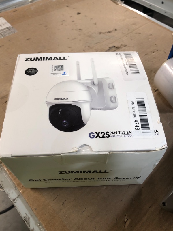 Photo 2 of ZUMIMALL Battery Powered Wireless Cameras