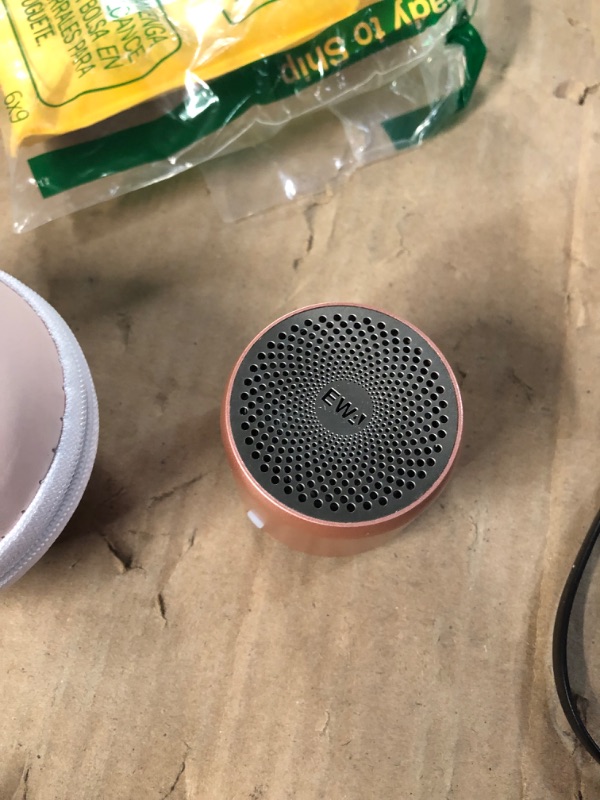 Photo 4 of EWA A106 Portable Mini Bluetooth Speaker, Rose Gold