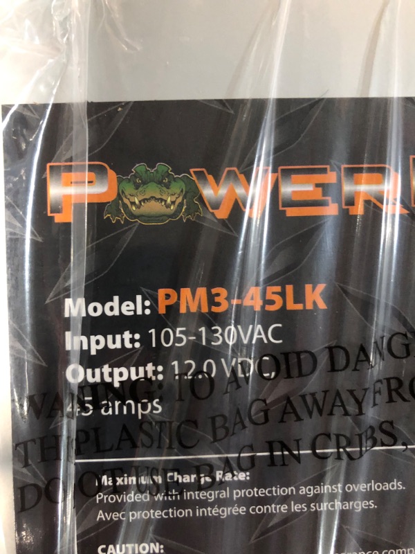 Photo 1 of PowerMax PM3-45 45 Amp 12V Power Supply