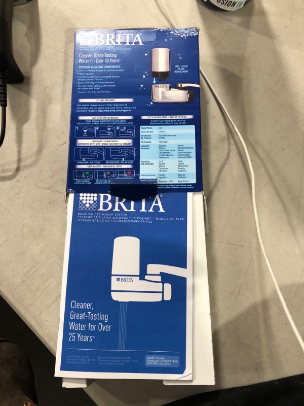 Photo 1 of Brita Tap Water Faucet Filtration System - Chrome