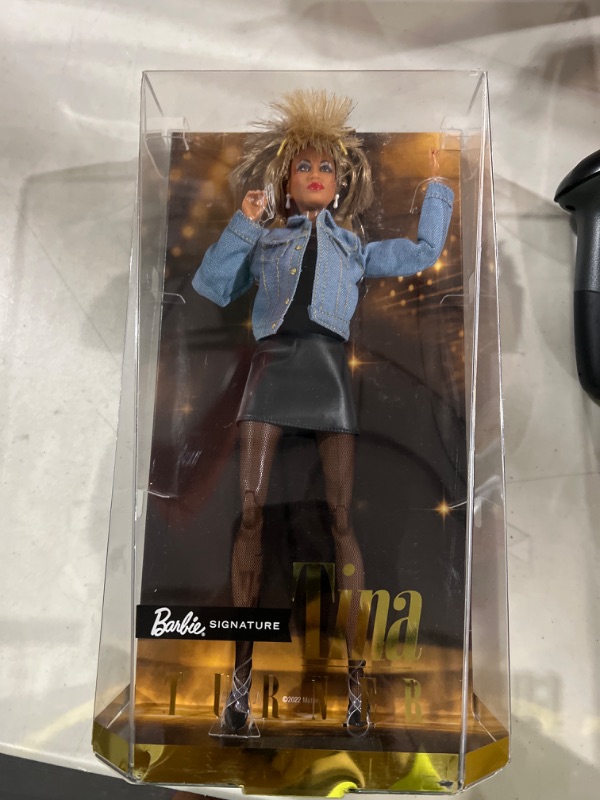 Photo 2 of Barbie Signature Tina Turner Doll in ‘90s Fashion and Accessories