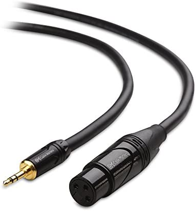 Photo 1 of Visit the Cable Matters Store
4.7 out of 5 stars130 Reviews
Cable Matters (1/8 Inch) Unbalanced 3.5mm to XLR Cable 15 ft Male to Female (XLR to 3.5mm Cable, XLR to 1/8 Cable, 1/8 to XLR Cable)