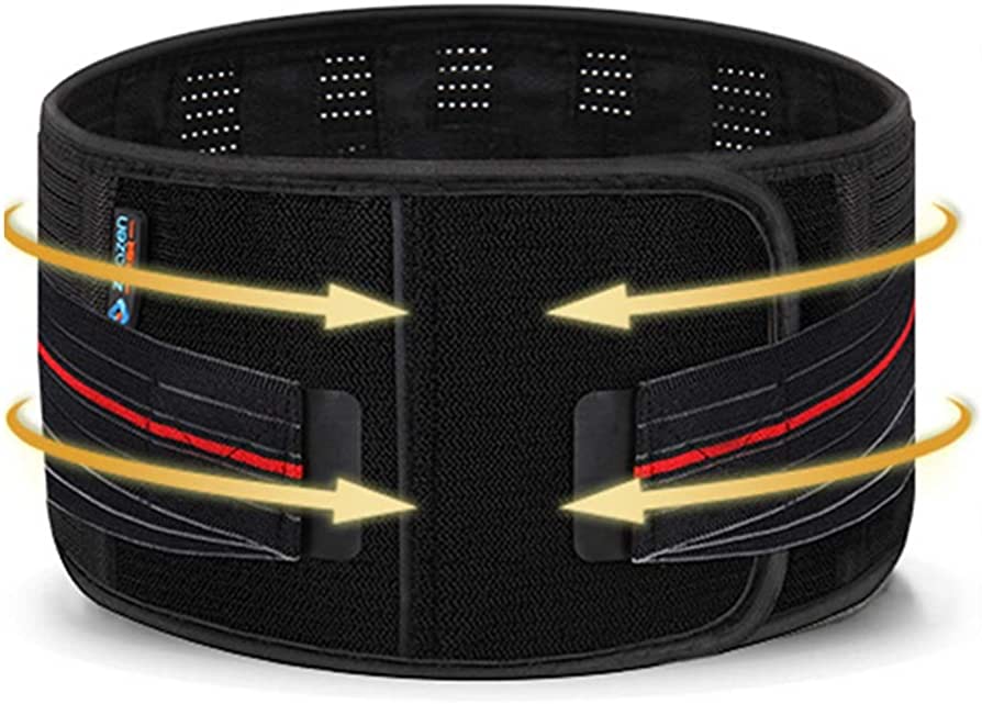 Photo 1 of Brand: Hipeya
Hipeya Adjustable Elastic Self-Heating Magnetic Therapy Back Waist Support Lumbar Brace Belt Strap for Pain Relief and Injury Prevention Men and Women (Size : Small)