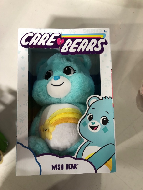 Photo 2 of Care Bears - 14" Plush - Wish Bear - Soft Huggable Material! Blue