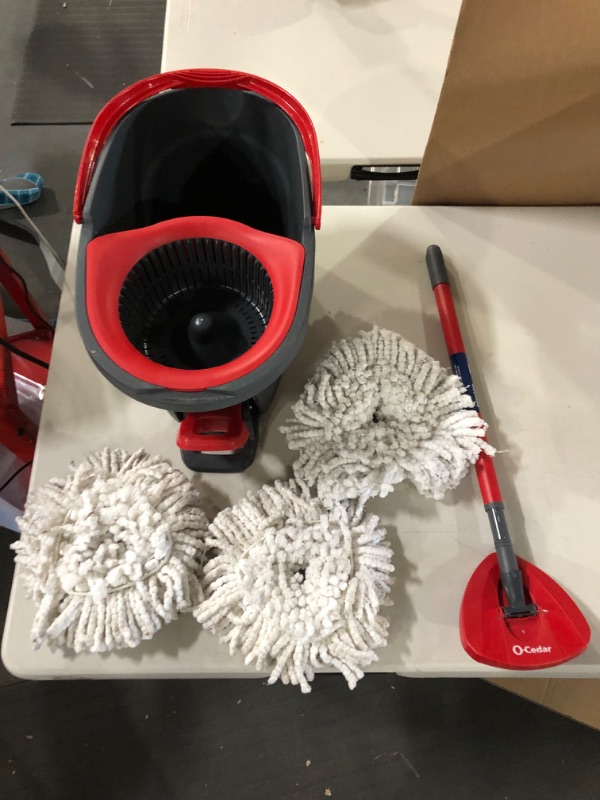 Photo 2 of *SEE NOTES** Simpli-Magic 79349 Spin Mop Kit with Three Mop Heads