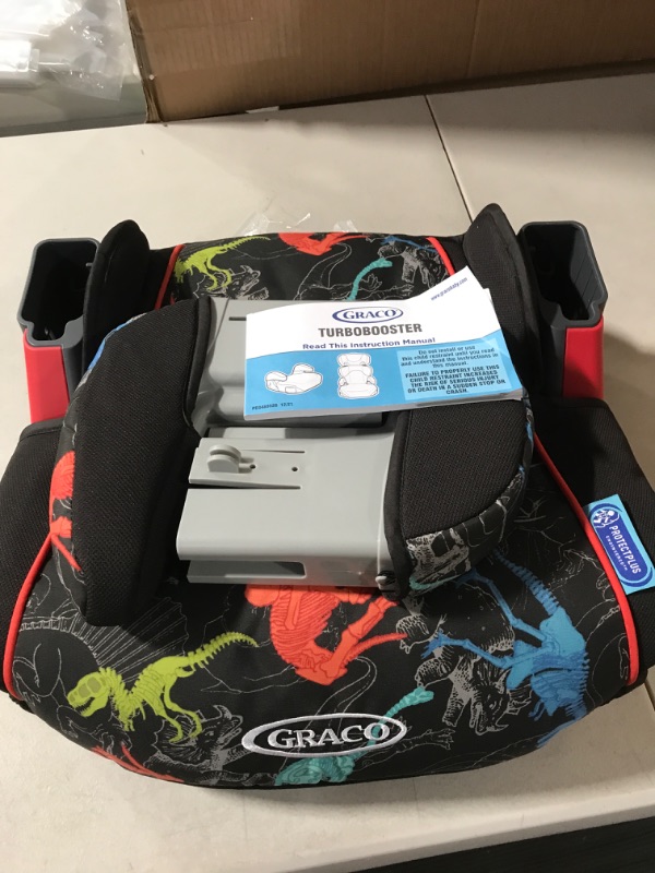 Photo 1 of **USED** Graco TurboBooster Backless Booster Car Seat, Dinorama