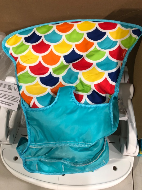 Photo 1 of Fisher-Price Deluxe Sit-Me-Up Floor Seat with Toy-Tray Happy Hills