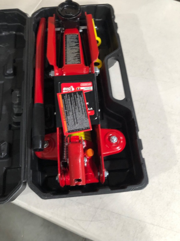 Photo 4 of Big Red T820014s Torin Hydraulic Trolley Service/Floor Jack with Blow Mold Carrying Storage 