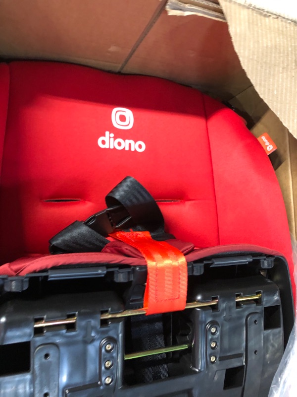 Photo 2 of Diono Radian 3R, 3-in-1 Convertible Car Seat, Rear Facing & Forward Facing, 10 Years 1 Car Seat, Slim Fit 3 Across, Red Cherry Radian 3R Fits 3 Across Red Cherry