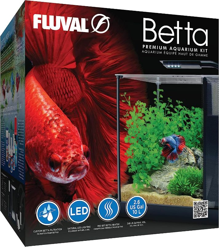 Photo 2 of 
Fluval Betta Premium Aquarium Kit, 2.6 Gallon