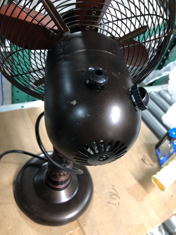 Photo 5 of **USED/ SCRATCHES**DecoBREEZE Oscillating Table Fan (SET OF 2) 