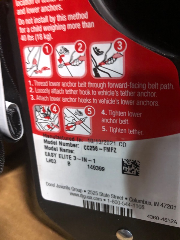Photo 1 of Cosco Empire All-in-One Convertible Car Seat, Spring Petals