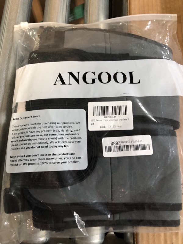 Photo 2 of **USED**ANGOOL Neopren Waist Trainer for Women,Workout Plus Size Trimmer Belt Sauna 