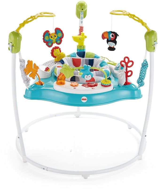 Photo 1 of  Fisher-Price Baby Bouncer Color Climbers Jumperoo Activity Center 