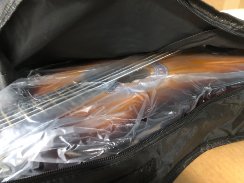 Photo 1 of 38" Wood Guitar With Case and Accessories for Kids/Boys/Girls/Teens/Beginners (Sunburst) Right Handed Sun