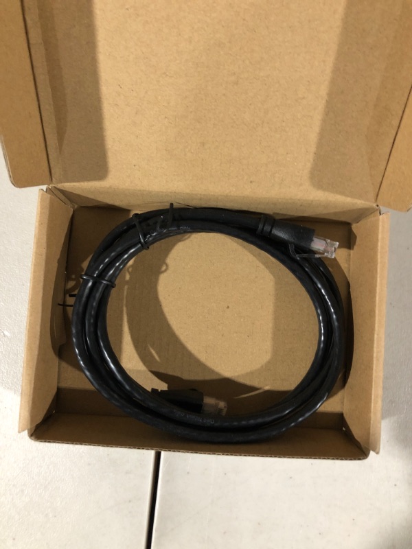 Photo 2 of AmazonBasics RJ45 Cat-6 Ethernet Patch Cable - 5 Feet