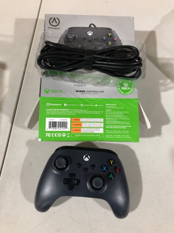 Photo 2 of PowerA Wired Controller for Xbox Series X|S - Black