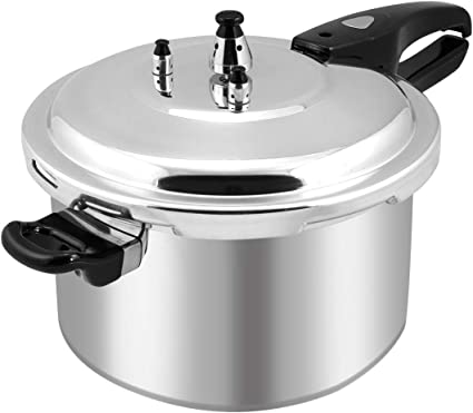 Photo 1 of * USED * Barton 8Qt Pressure Canner w/Release Valve Aluminum Canning Cooker Pot Stove Top Instant Fast Cooking