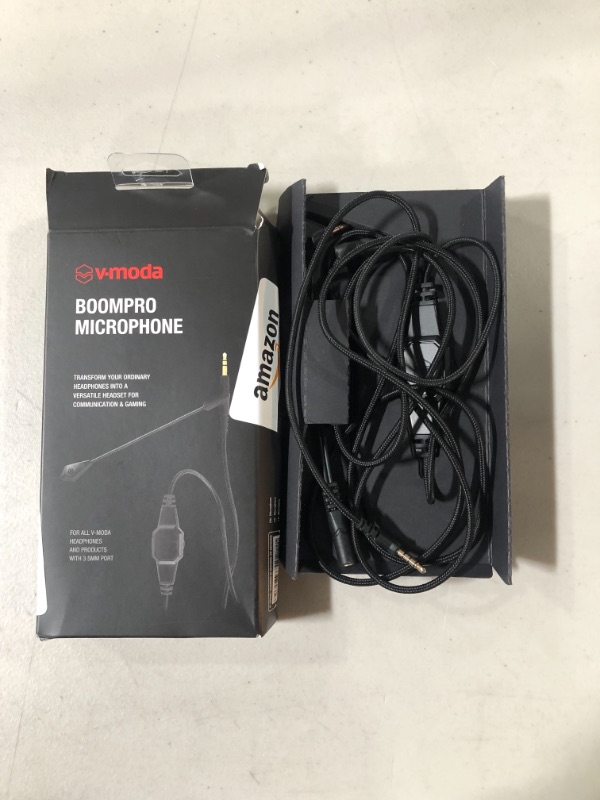 Photo 2 of V-MODA BoomPro Microphone (Black)