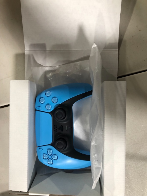 Photo 2 of Sony PS5CONDTRBLU PlayStation 5 DualSense Wireless Controller - Starlight Blue