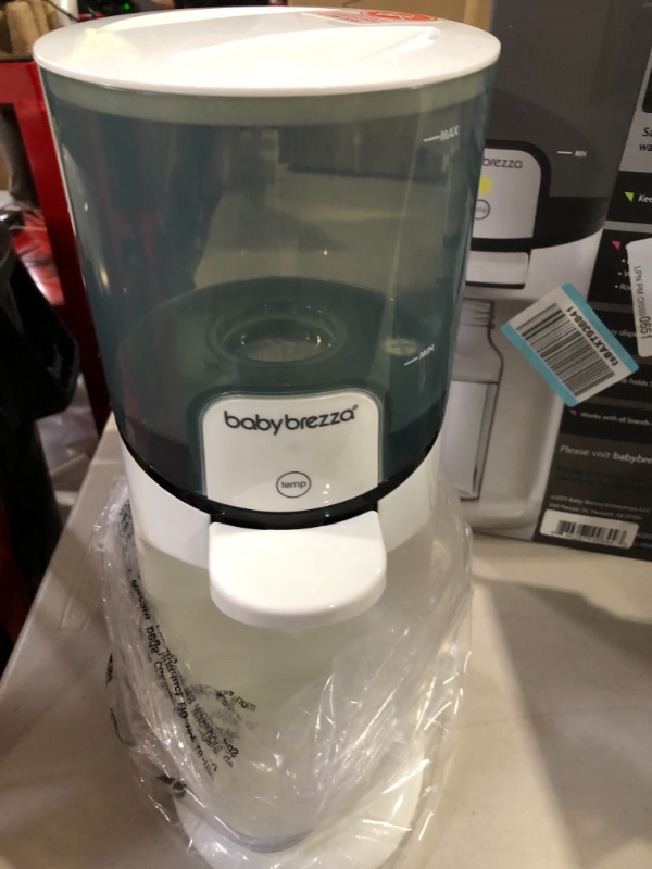 Photo 1 of Baby Brezza Instant Warmer – Instantly Dispense Warm Water at Perfect Baby Bottle Temperature - Traditional Baby Bottle Warmer Replacement - Fast Baby Formula Bottles 24/7 – 3 Temperatures