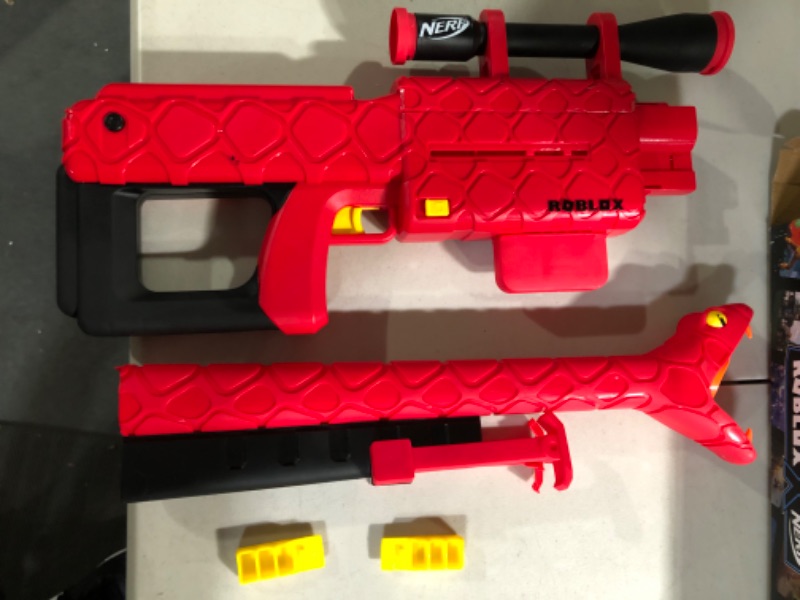 Photo 2 of **SEE NOTES**NERF Roblox Zombie Attack: Viper Strike Dart Blaster