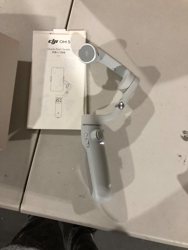 Photo 3 of ***SEE NOTES** DJI OM 5 Athens Extendable Camera Gimbal (Gray)