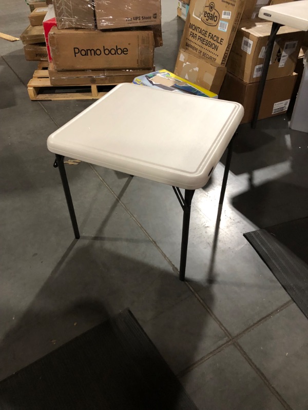 Photo 4 of **SEE NOTES** Lifetime 80425 Kids Folding Table, Almond, 24”