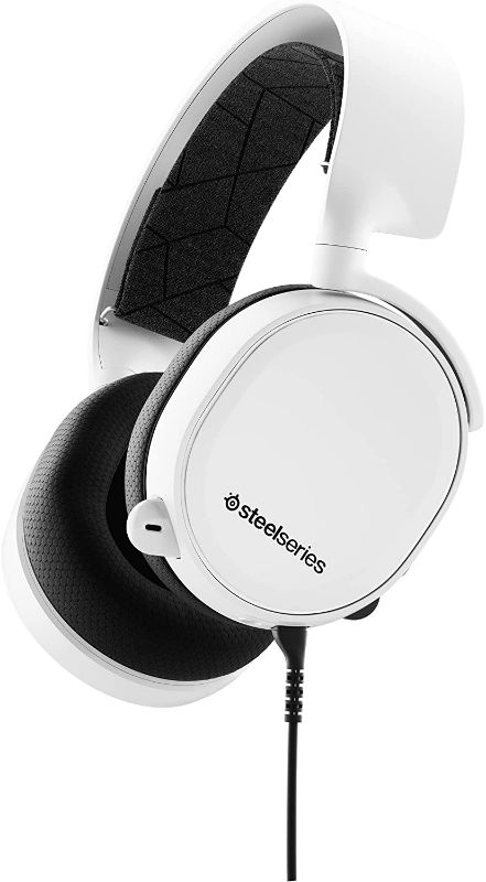 Photo 1 of *SEE NOTES** SteelSeries Arctis 3 Console - Stereo Wired Gaming Headset for PlayStation 5 / 4, Xbox Series X|S, Nintendo Switch, VR, Android and iOS