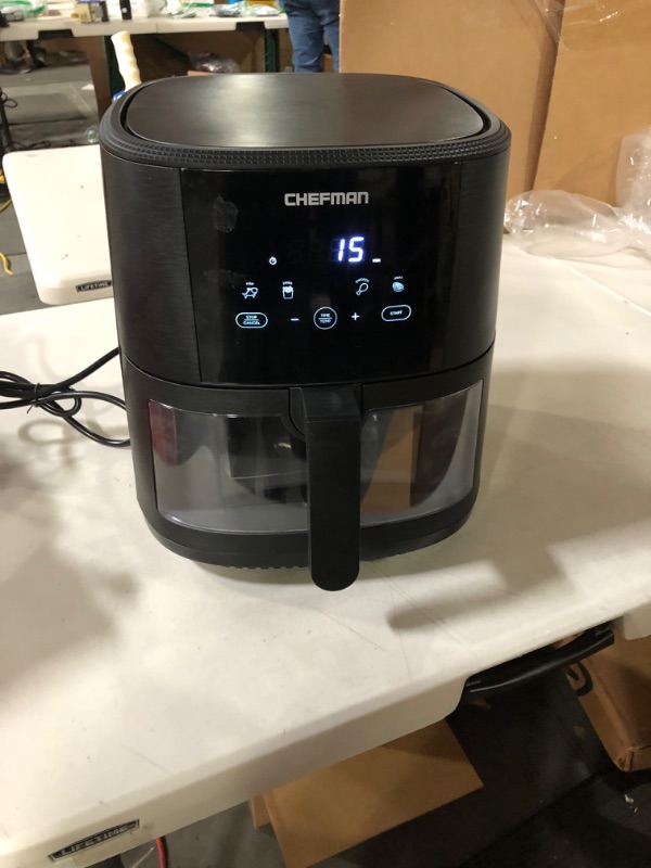 Photo 4 of ** SEE NOTES** CHEFMAN 5-Quart Digital Air Fryer with Temperature Probe