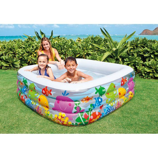 Photo 1 of **SEE NOTES** Intex Inflatable Clearview Aquarium Pool