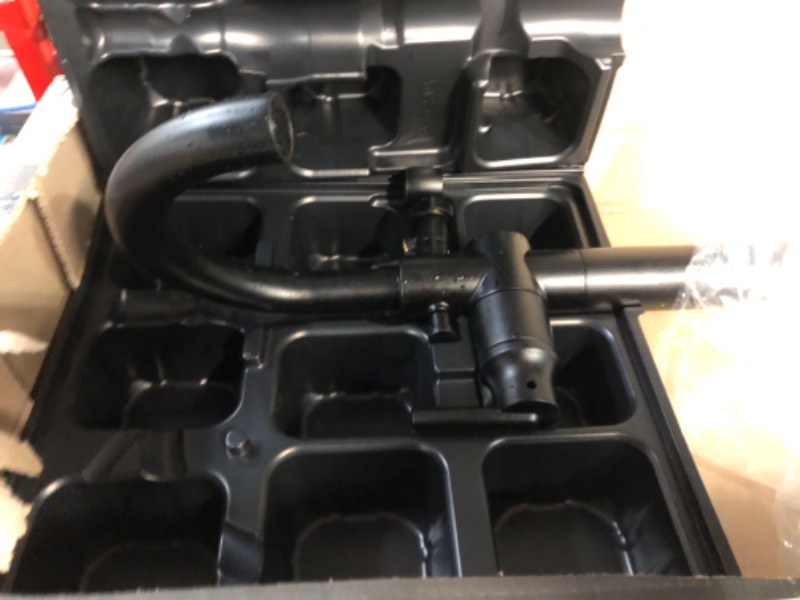 Photo 2 of **PARTS ONLY**
Delta Faucet Trinsic Floor-Mount Freestanding Tub Filler with Hand Held Shower, Matte Black T4759-BLFL (Valve Not Included)