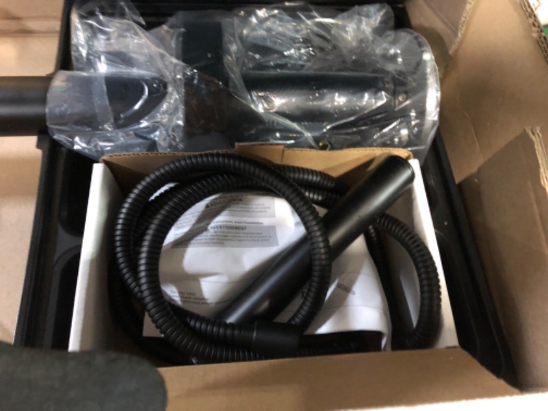 Photo 4 of **PARTS ONLY**
Delta Faucet Trinsic Floor-Mount Freestanding Tub Filler with Hand Held Shower, Matte Black T4759-BLFL (Valve Not Included)