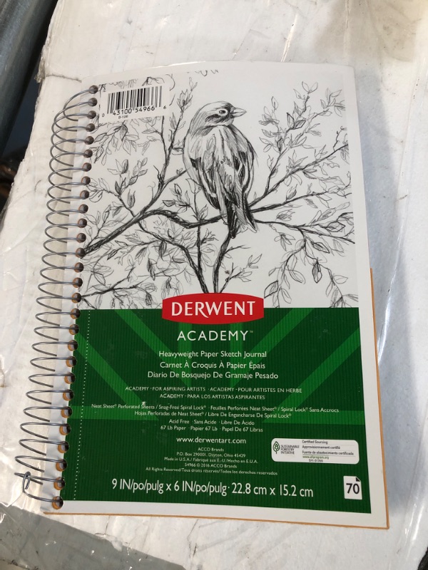 Photo 2 of Derwent Academy Wirebound Sketch Journal -