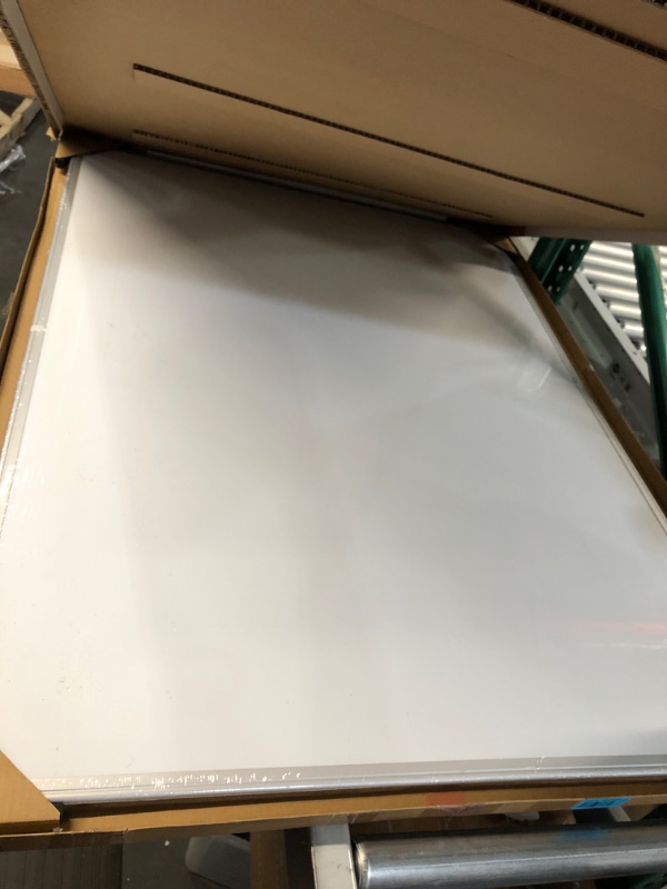 Photo 2 of AmazonBasics Magnetic Framed Dry Erase White Board, 36 x 48 inch