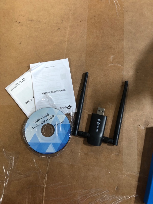 Photo 1 of Wireless USB WiFi Adapter for PC - Nineplus 1200Mbps Dual 5Dbi Antennas