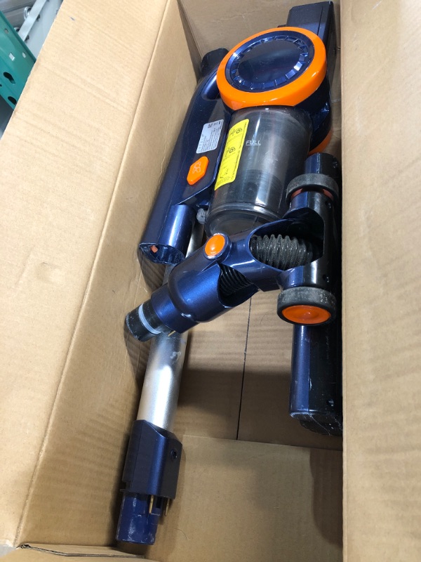 Photo 2 of *PARTS ONLY*
ORFELD Cordless Vacuum Cleaner, 30KPa Powerful Suction Stick Vacuum,  Blue-white