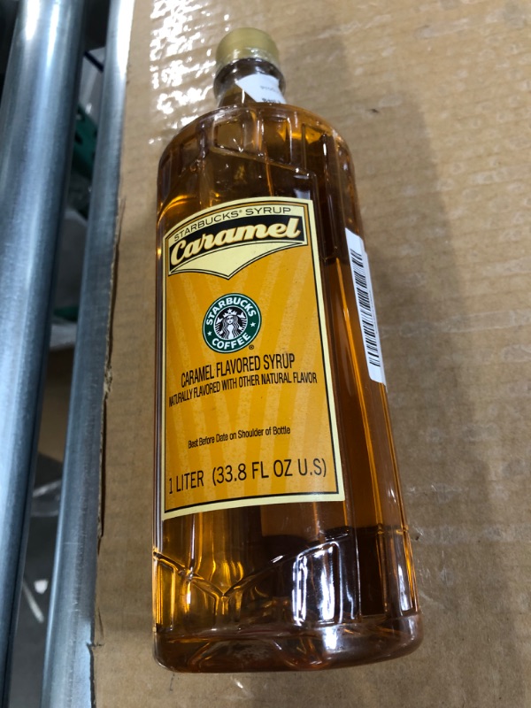 Photo 2 of ****(Expiration 1-28-23)****Starbucks Caramel Syrup (1-L.)