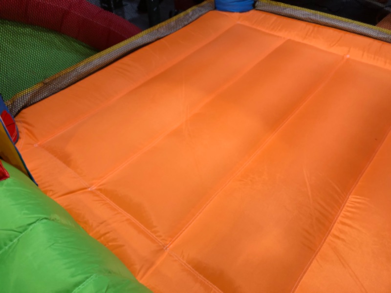 Photo 4 of *SEE INFO* Step4Fun Inflatable Bounce House, Kids Castle Slide Bouncer 