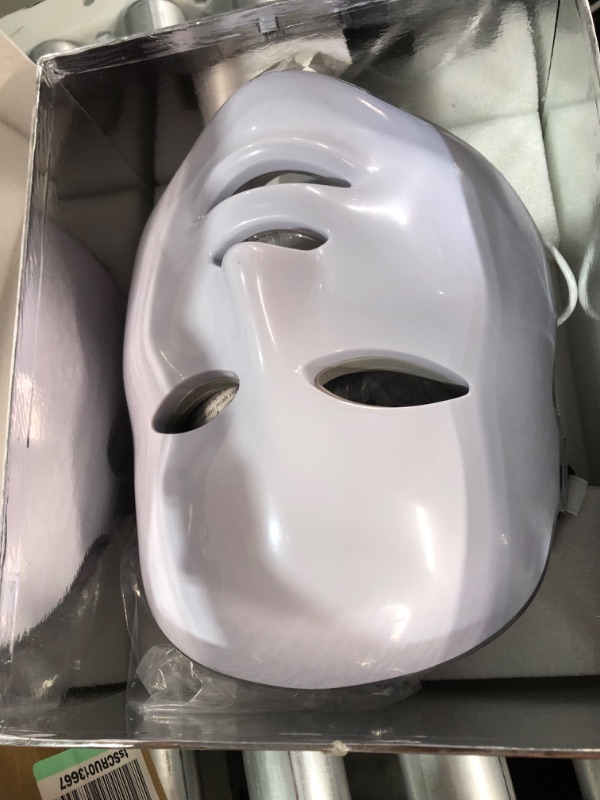 Photo 3 of *SEE NOTES* LED Face Mask 7 Colors LED Facial Skin Care Mask Red Light Therapy Facial Mask LED Lights for Facial at Home