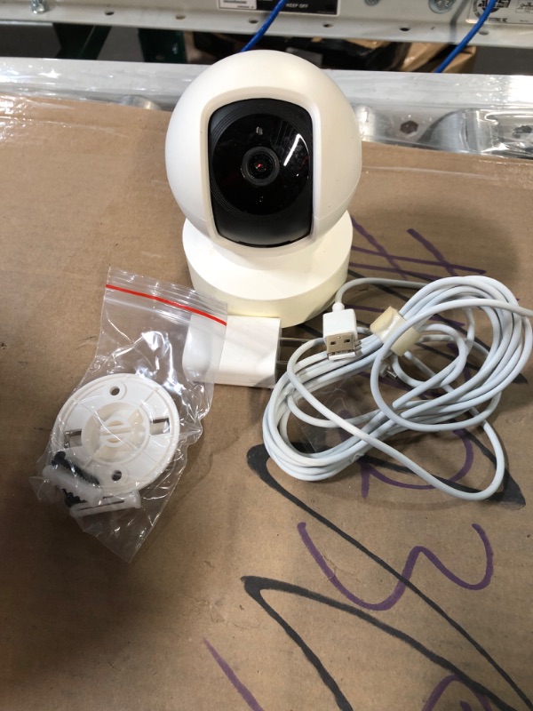 Photo 2 of Kasa Smart 2K Security Camera for Baby Monitor Pan Tilt