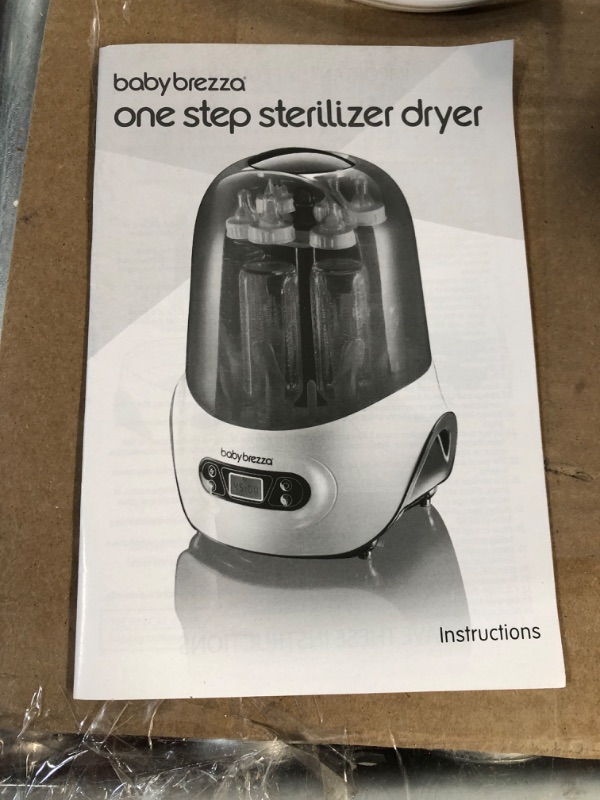 Photo 3 of Baby Brezza Baby Bottle Sterilizer and Dryer Machine – Electric Steam Sterilization - Universal Fit **NEW**